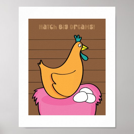 Kinder Boerderij Animal Art Poster (Voorkant)