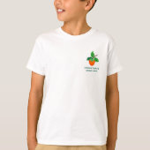 KINDER Boerderij naar School Maand T-shirt (Voorkant)