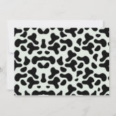 Kinder Boerderij Thema Verjaardagsfeestje Aangepas Kaart (Achterkant)