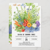 Kinder Boerenmarkt verjaardag Kaart (Voorkant / Achterkant)