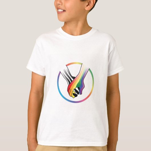 Kinder bondgenoot Rainbow Shirt (Voorkant)