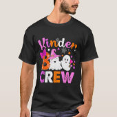 Kinder Boo Crew Kindergarten Teacher Kids Hallowee T-shirt (Voorkant)