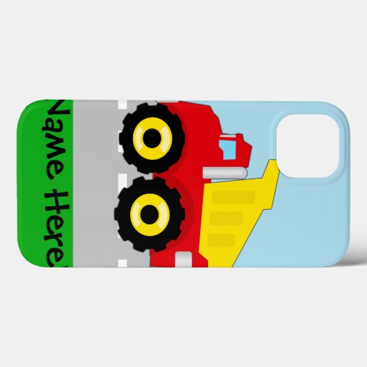 Kinder boogconstructiedumptruck Case-Mate iPhone case (Achterkant (horizontaal))