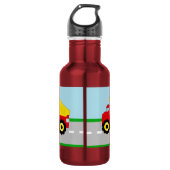 Kinder boogconstructiedumptruck waterfles  (Voorkant)