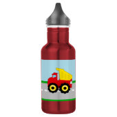 Kinder boogconstructiedumptruck waterfles  (Links)