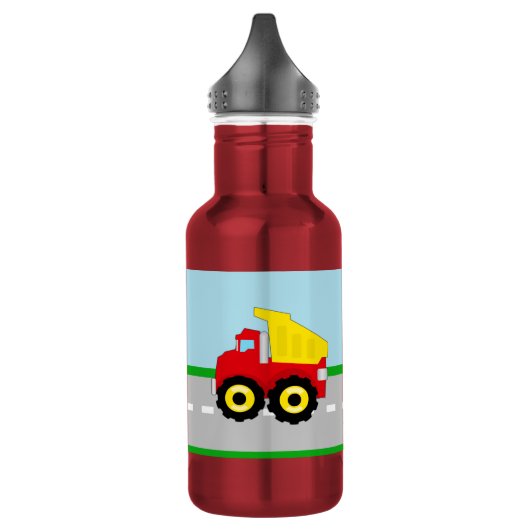 Kinder boogconstructiedumptruck waterfles 