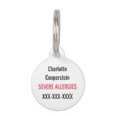 Kinder boomnoot pinda allergie epinefrine noodsitu huisdierpenning (Achterkant)