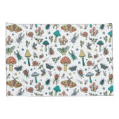 Kinder bosbeestjes en paddenstoelen kussensloop (Achterkant-Rechts)