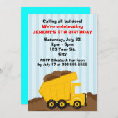 Kinder bouwdag kaart (Voorkant / Achterkant)