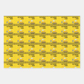 Kinder bouwdozen inpakpapier vel (Voorkant 3)