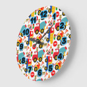 Kinder bouwronde (grote wandklok) grote klok (Hoek)