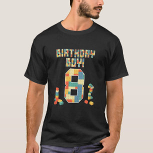 Kinder bouwstenen stralen 8e verjaardag Girls Boy T-shirt