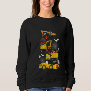 Kinder bouwvoertuig Halloween Crane Truck Pu Trui