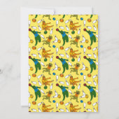 Kinder Bowling Alley Birthday Party Kaart (Achterkant)