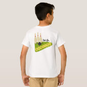 Kinder Bowling T-Shirt (Achterkant volledig)