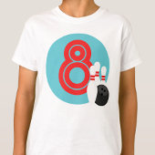 Kinder Bowling Verjaardag Shirt