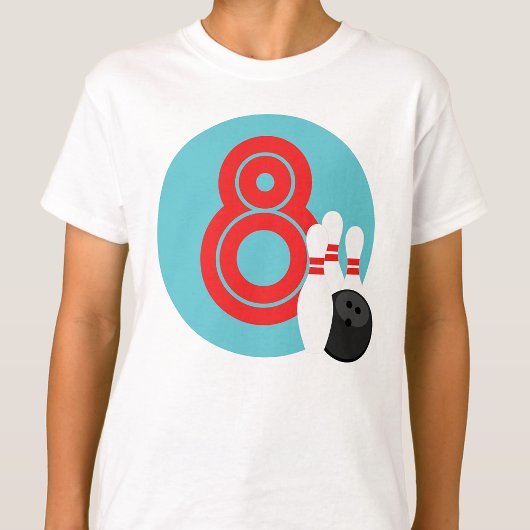 Kinder Bowling Verjaardag Shirt