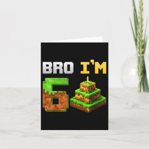 Kinder Boy Is Mijn 6e Verjaardag Bro Game Pixel 6  Kaart