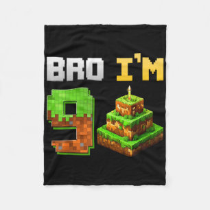 Kinder Boy Is My 9th Birthday Bro Game Pixel 9 Jaa Fleece Deken