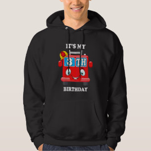 Kinder brandweerwagen 3 jaar oude brandweerman voo hoodie