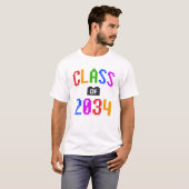 Kinder bricks Speelgoed Kindergarten eerdaagse sch T-shirt (Voorkant volledig)