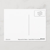 Kinder Briefkaart voor stadssamenstelling (Achterkant)