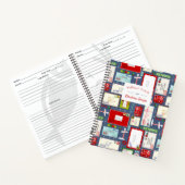 Kinder brieven aan de Kerstman l Kerstrecepten Notitieboek (Binnen)