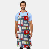 Kinder brieven naar kerstpatronen voor Kerstmis Schort (Gedragen)