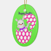 Kinder broodrooster Bunny & Chick, speciaal gepers Keramisch Ornament (Links)