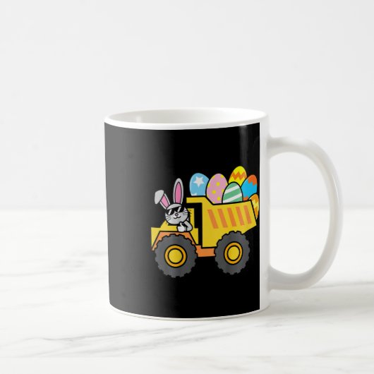 Kinder broodrooster Easter Truck Easter Bunny Boys Koffiemok (Rechts)