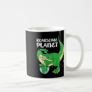 Kinder brullende planeet Earth Day Environmental D Koffiemok