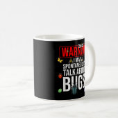 Kinder Bug Lover - Funny Insect Gift voor Jongens Koffiemok (Voorkant rechts)