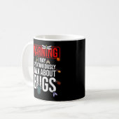 Kinder Bug Lover - Funny Insect Gift voor Jongens Koffiemok (Voorkant links)