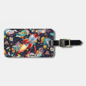 Kinder buitenruimte bagagelabel (Voorkant horizontaal)