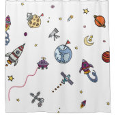 Kinder buitenruimte douchegordijn (Voorkant)