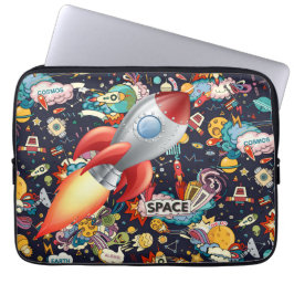 Kinder buitenruimte laptop sleeve