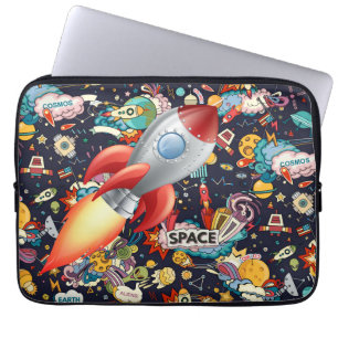 Kinder buitenruimte laptop sleeve