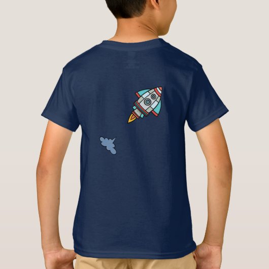 Kinder buitenruimte t-shirt (Achterkant)