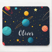 Kinder buitenruimteplaneten Schattigee muizenmat Muismat (Voorkant)