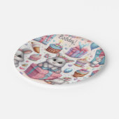 Kinder Bunny Gift Verjaardagsfeest Borden Papieren Bordje (Gekanteld)