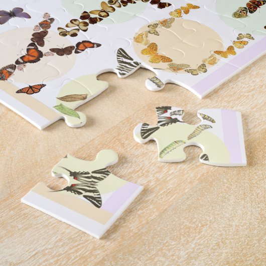 Kinder Butterfly Alphabet Puzzle Learn Butterfly A Legpuzzel (Zijkant)