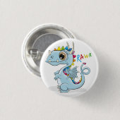 Kinder Button voor kleurrijke draken (Voorkant /achterkant)