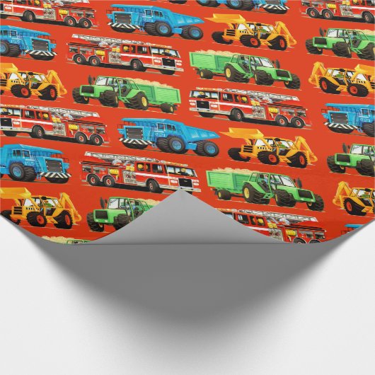 Kinder Cadeaubon Cadeaubonnen voor Red Constructio Cadeaupapier (Hoek)