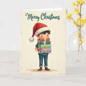 Kinder Cadeaubon Kaart (Gele Bloem)