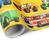 Kinder Cadeaubon voor Aangepaste Bouw en Verjaarda Cadeaupapier (Rol Hoek)