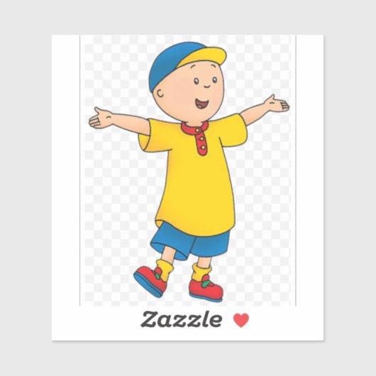 Kinder Caillou's Kitchen, enfant Sticker (Vel)