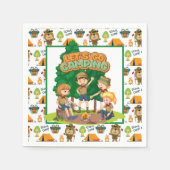 Kinder Camping Servet (Voorkant)