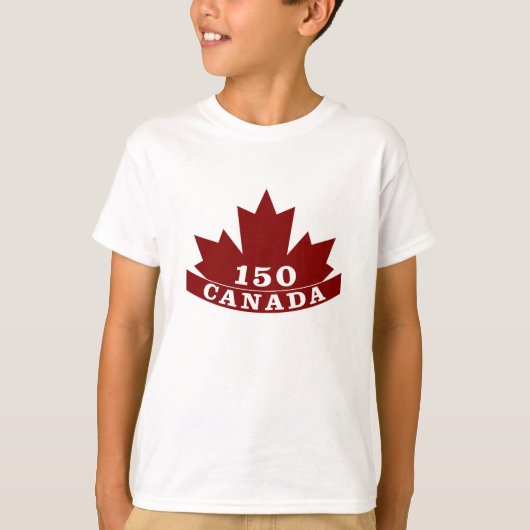 Kinder Canada 150 T-Shirt (Voorkant)