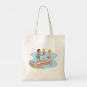 Kinder Canvas tas (Achterkant)