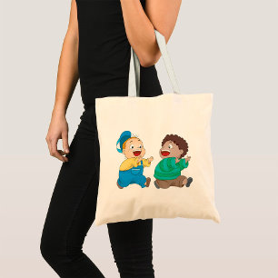 Kinder Canvas tas achtervolgen